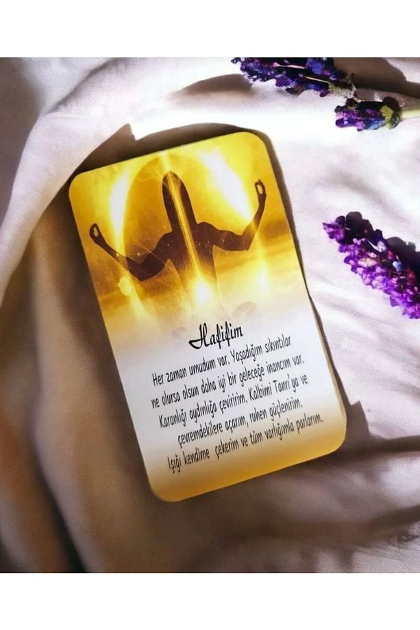 Enerji Oracle Olumlama Tarot Destesi - 5