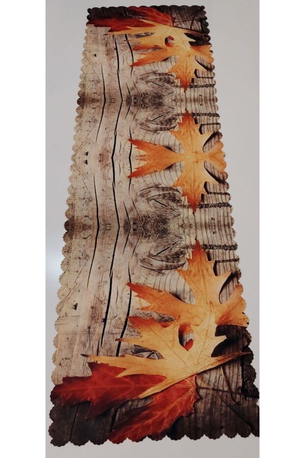 Sycamore Leaf Pattern Runner - 1
