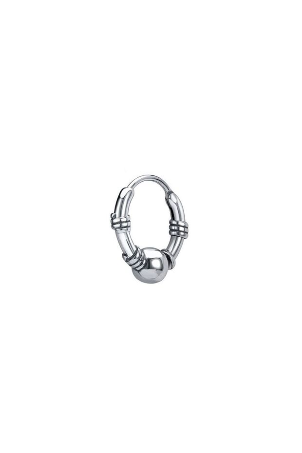 Vintage Gothic 316L Earrings - Round Hoop, Plain Proof