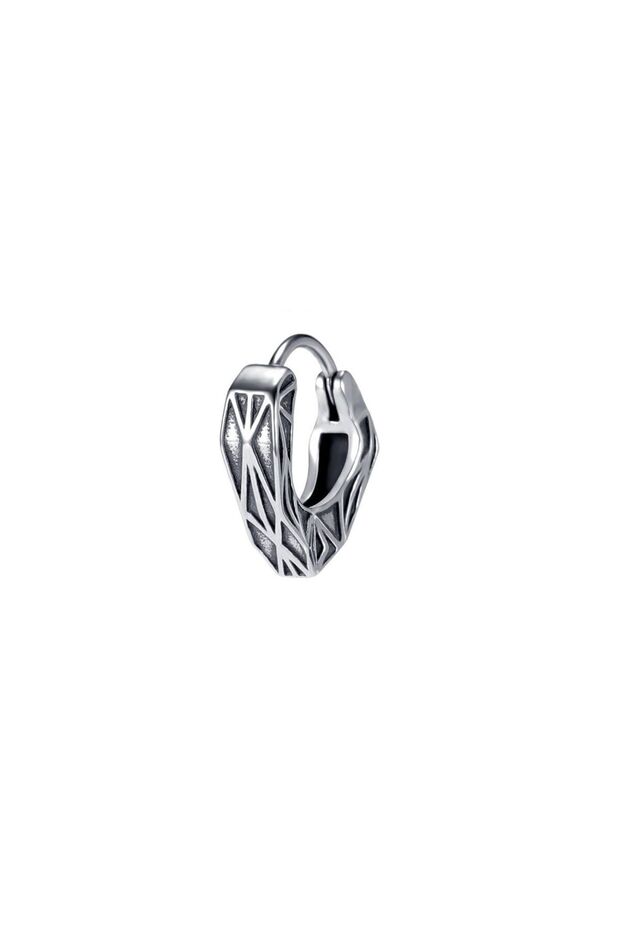 Drop Model Unisex Gothic Striped Earrings - Stainless and Non-Tarnish 316L Steel