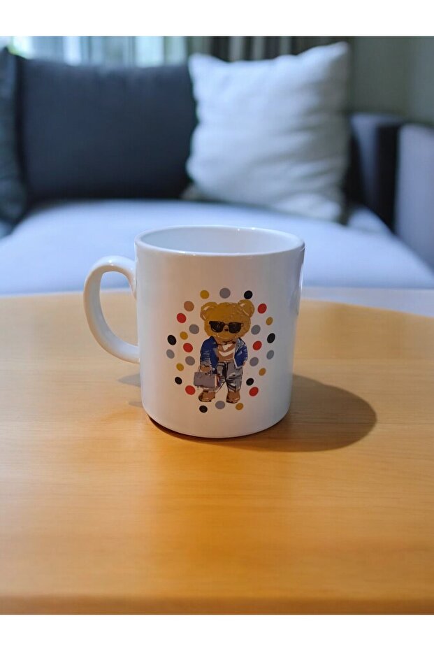 Teddy figürlü kupa