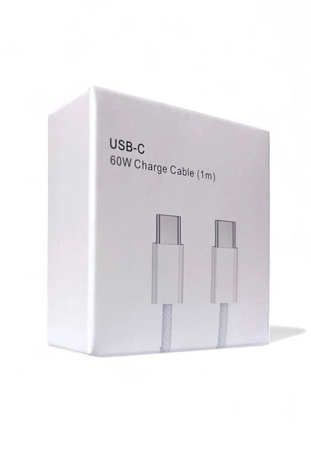 iphone 15 / 15 Plus / 15 Pro / 15 Pro Max uyumlu  Orijinal Şarj Kablosu Type-c 60W Örgü Kablo - 1