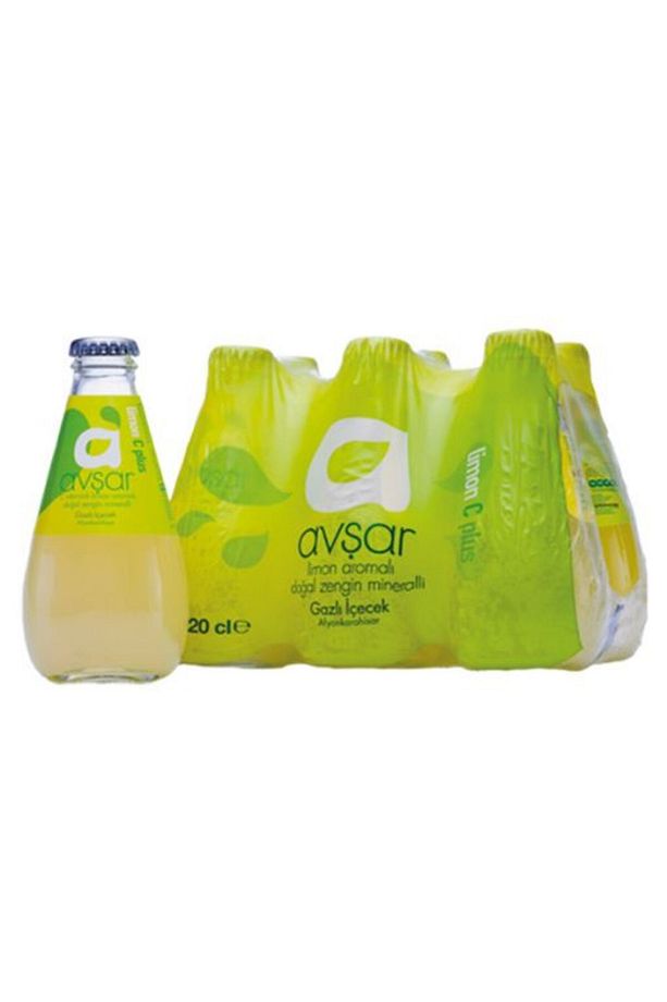 C Plus Limon Aromalı Maden Suyu 6x200 ml - 1