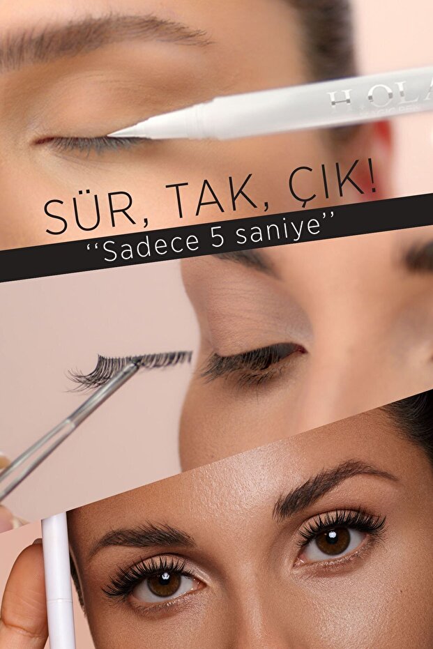 Şeffaf Eyeliner (magic Pen) + Natural Kirpik - 3