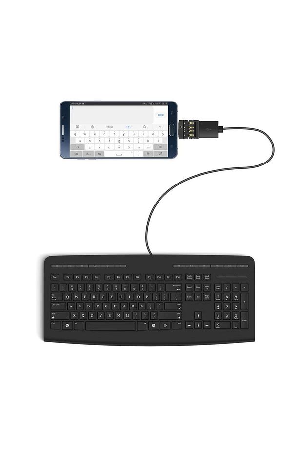 Cep Telefonuna Flaş Bellek Takma Tablete Mouse Klavye Takma Usb-a Dişi Usb-c Erkek Otg Adaptör - 6