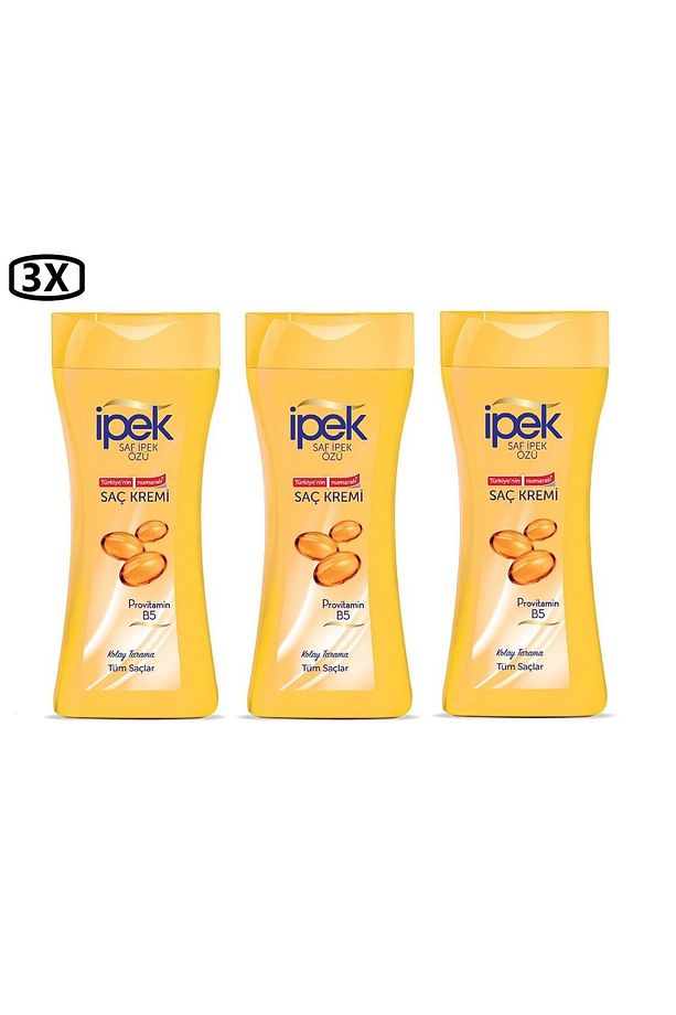 İpek Saç Kremi Provitamin B5 480 ml X 3 adet - 1
