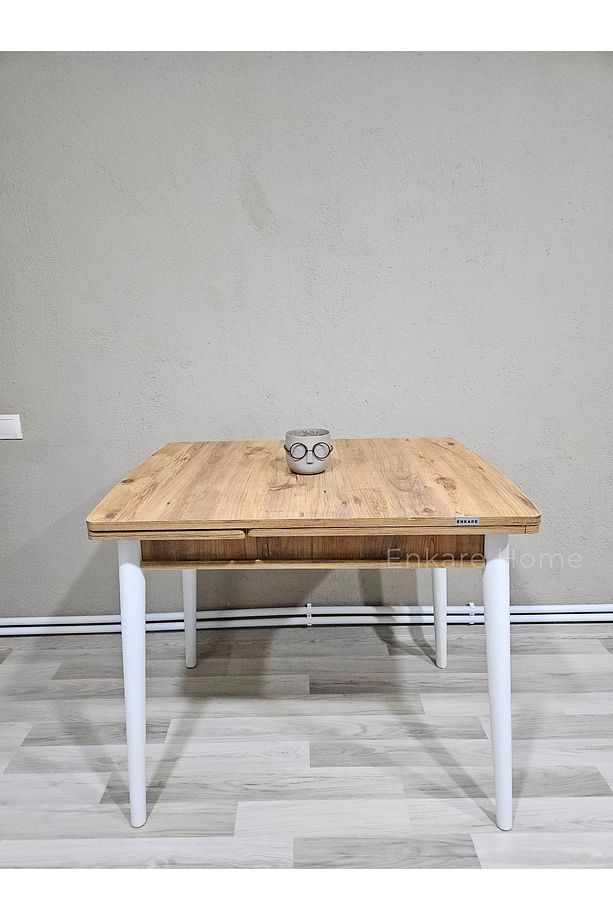 Küçük Mdf Masa, Açılabilir Mutfak Masası, 68x90, 4-6 Kişilik - 2