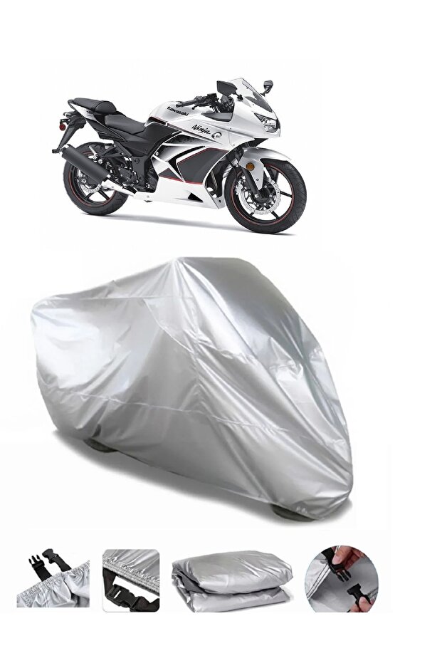 Kawasaki Ninja 250R GRAY WATERPROOF MOTORCYCLE BRAND
