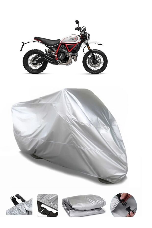 Ducati Scrambler Desert Sled GRAY WATERPROOF MOTORCYCLE BRAND