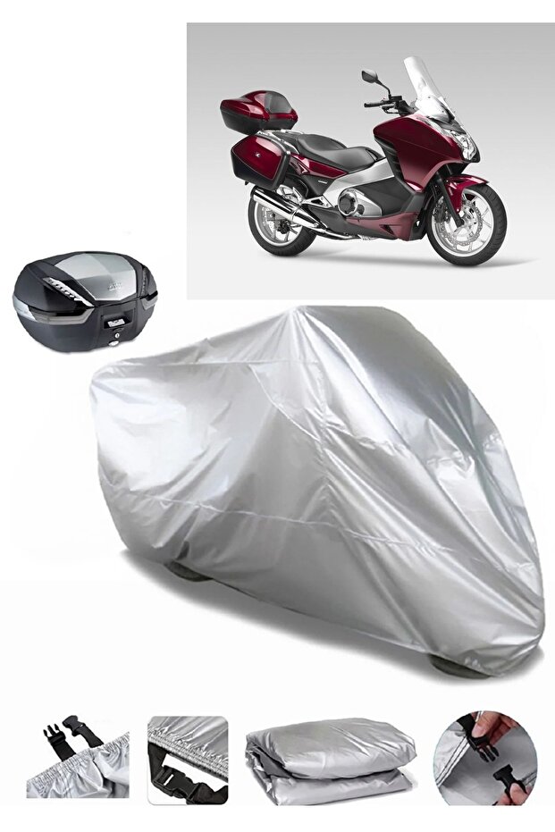 Honda Nc 700 Dc Integra Rear Bag Compatible Waterproof Motorcycle Tarpaulin