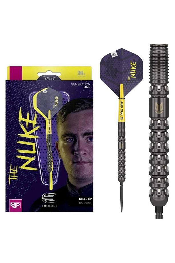 Luke Litter G1 % 90 Tungsten SP Çelik Uçlu Dart Oku - 1