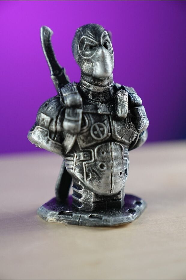 Deadpool Büst / 3d Marvel Figür -10 Cm - 1