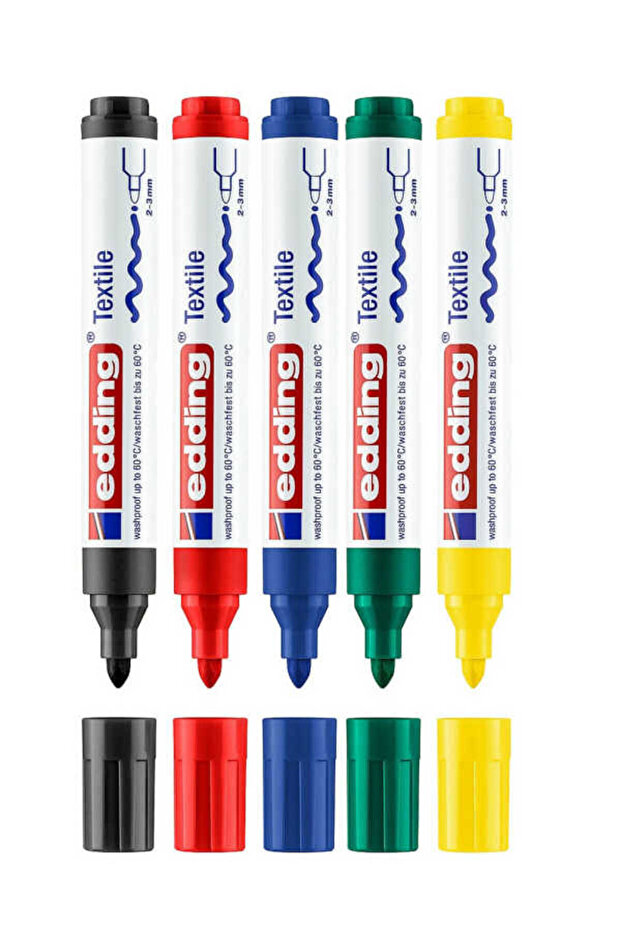 T-shırt Markör 5li Set E-4500 - 2