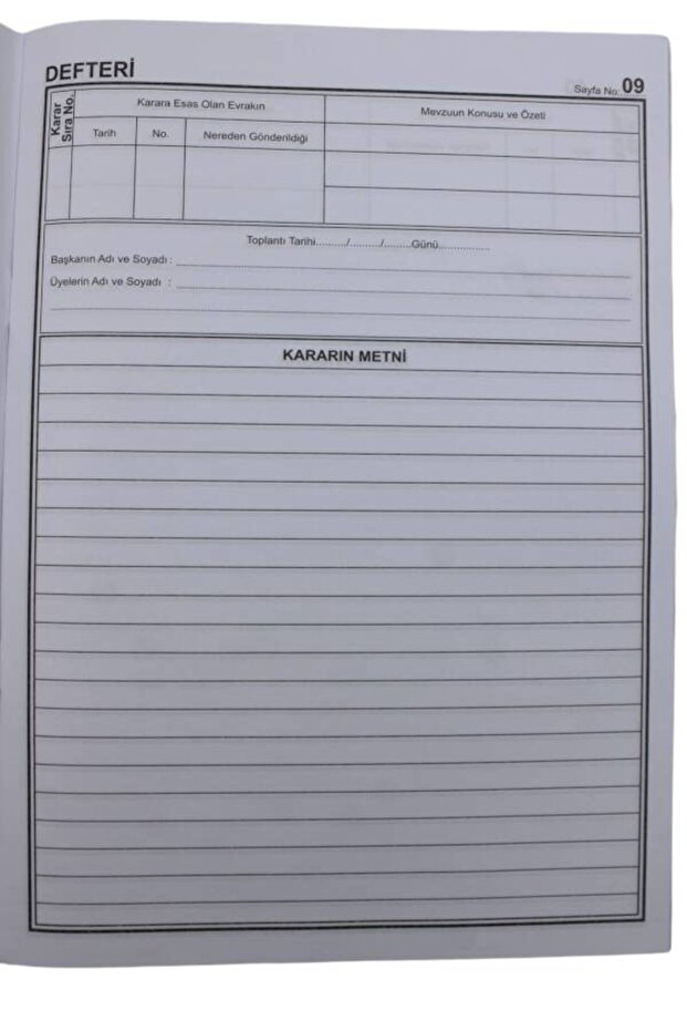 Gürmat Karar Defteri 40 Yaprak Numaralı - 4