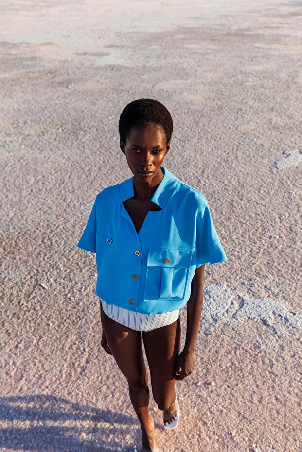 10208 Siyah Bluz - 1