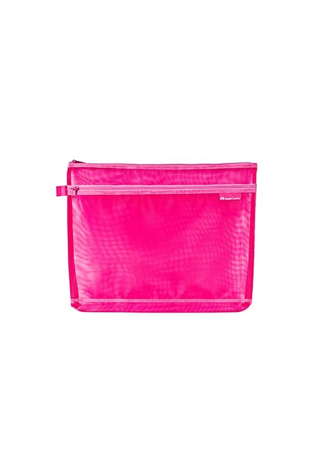 Pembe Mesh Dosya A4 Çift - 1