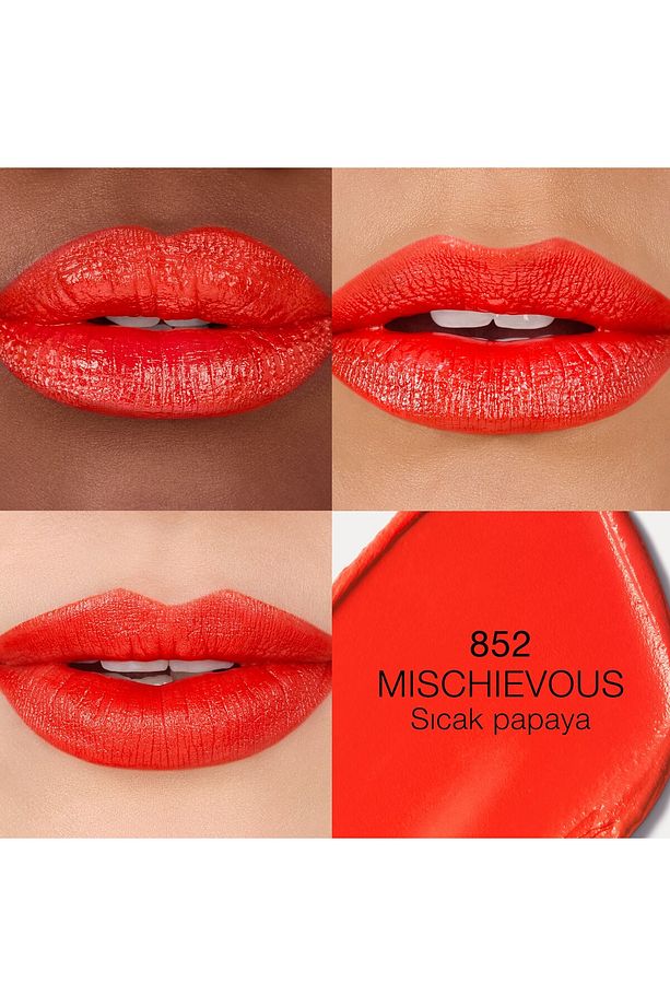 EXPLICIT LIPSTICK Konforlu Kullanıma Sahip Saten Bitişli Ruj Çekirdeği Yağı Hyaluronik Asit 3.8 g - 2