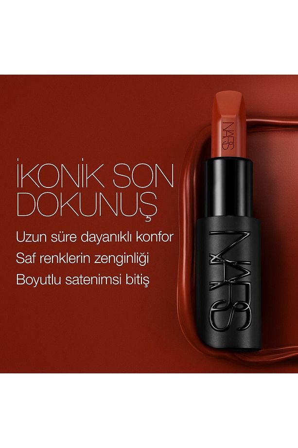 EXPLICIT LIPSTICK Konforlu Kullanıma Sahip Saten Bitişli Ruj Çekirdeği Yağı Hyaluronik Asit 3.8 g - 7