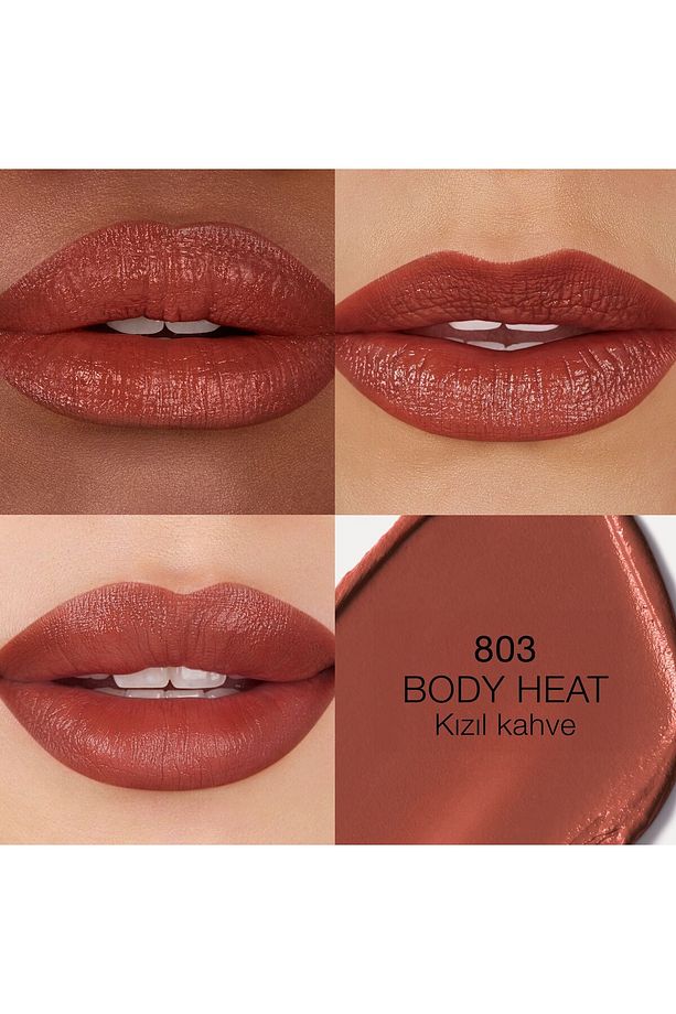 EXPLICIT LIPSTICK Konforlu Kullanıma Sahip Saten Bitişli Ruj Çekirdeği Yağı Hyaluronik Asit 3.8 g - 2