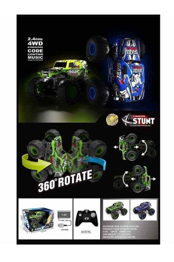 RC Uzaktan Kumandalı Araba 4WD 1:12 Şarjlı 4x4 Model Araç - 4