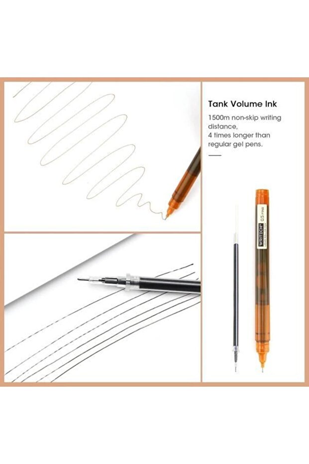 Liguid 05 mm 4 Renk Roller Kalem Seti - 4