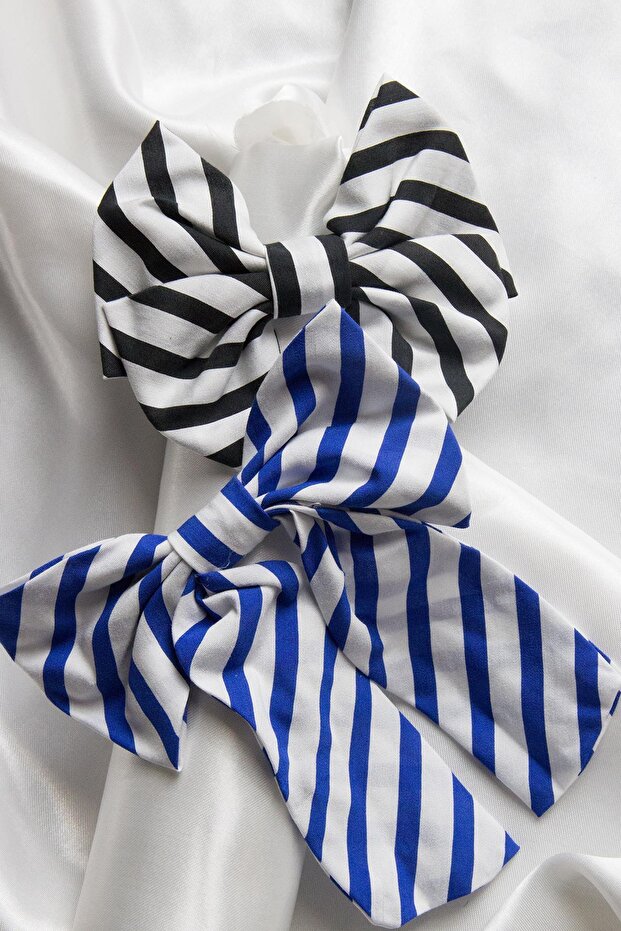 دبوس شعر أوتوماتيكي - خطوط مزدوجة - 1