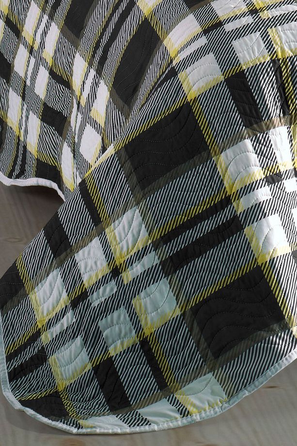 Çift Kişilik Microfiber Kapitone Yatak Örtüsü Brave - 3