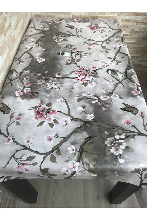 lined tarp tablecloth rectangular - 3