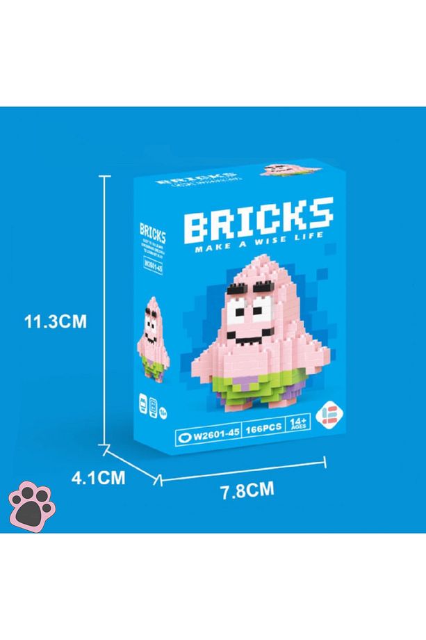 Sünger Bob Patrick Bricks Blok Seti - 4
