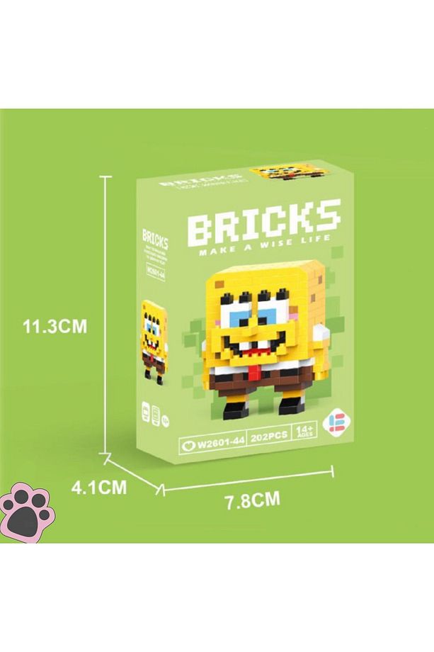 Sünger Bob Bricks Blok Seti - 4