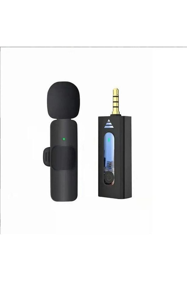 Aux Girişli 3.5 Mm Kablosuz Yaka Mikrofonu, Canlı Yayın, Youtube, Tiktok Wireless Yaka Mikrofonu - 3