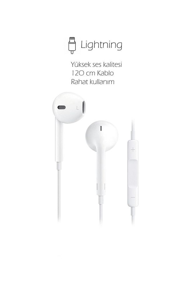 Ios Girişli Kulaklık 7-8-7 Plus-8 Plus-x-xr-xs-11-11 Pro-11 Pro Max-12-12 Pro 13 Pro Max - 2