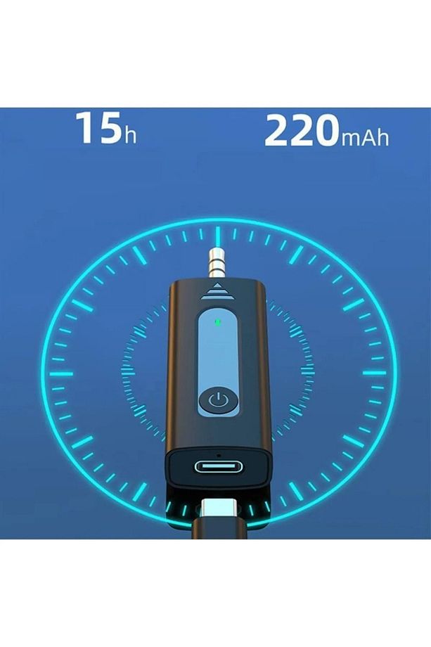 Aux Girişli 3.5 Mm Kablosuz Yaka Mikrofonu, Canlı Yayın, Youtube, Tiktok Wireless Yaka Mikrofonu - 4