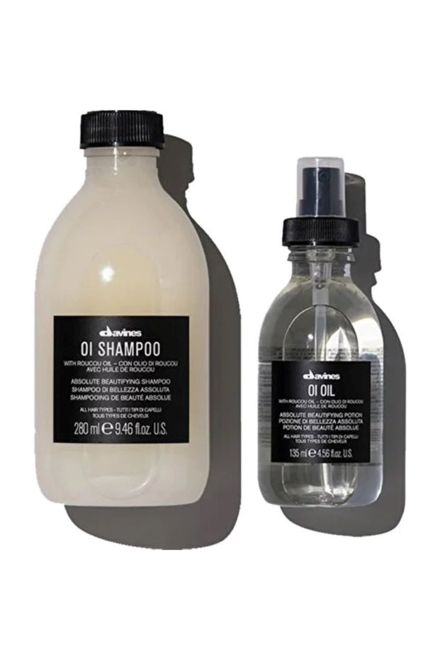 **Davi̇nes Oi/Oil Anti-Aging Shampoo for All Hair Types 280ml + Oil 135 ml