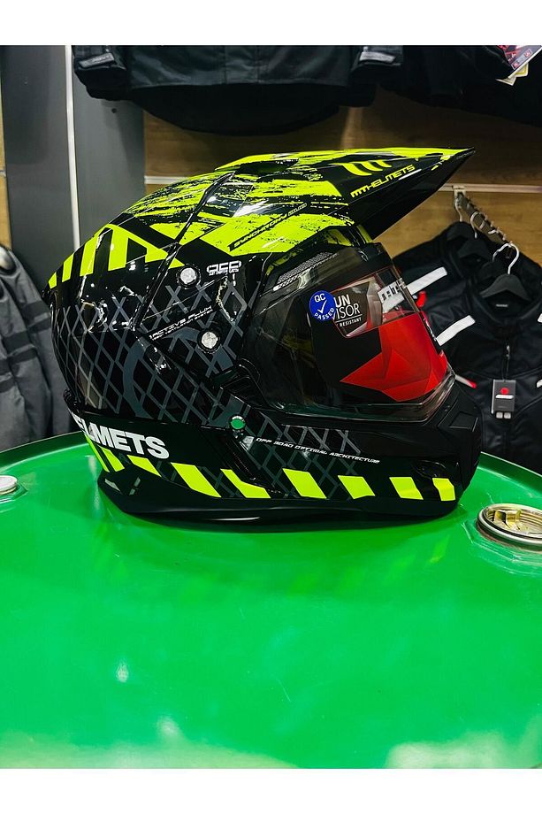 TEZ MOTOR MT HELMETS Synchrony Dual Sport ENDURO,CROSS MOTOSİKLET KASKI - 5