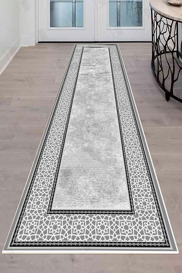 Dijital Kaymaz Taban Yıkanabilir Modern Salon Halısı Mutfak Halısı Koridor Halısı halı yolluk (14) - 1