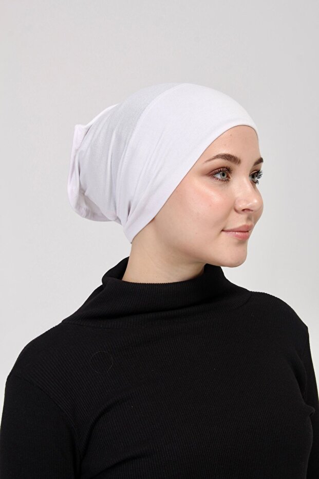 غطاء محرك السيارة العملي - أبيض