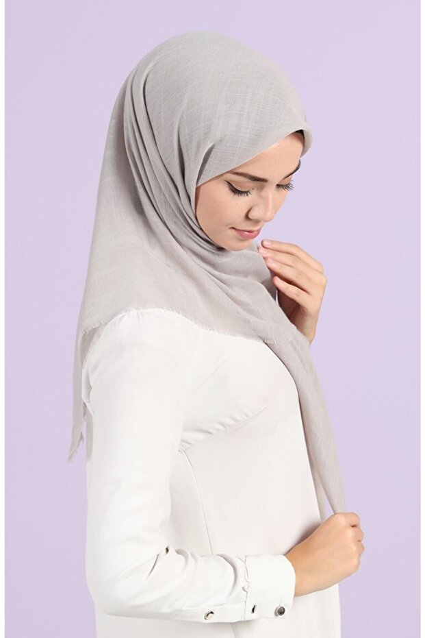 Cotton Flared Scarf 100x100cm