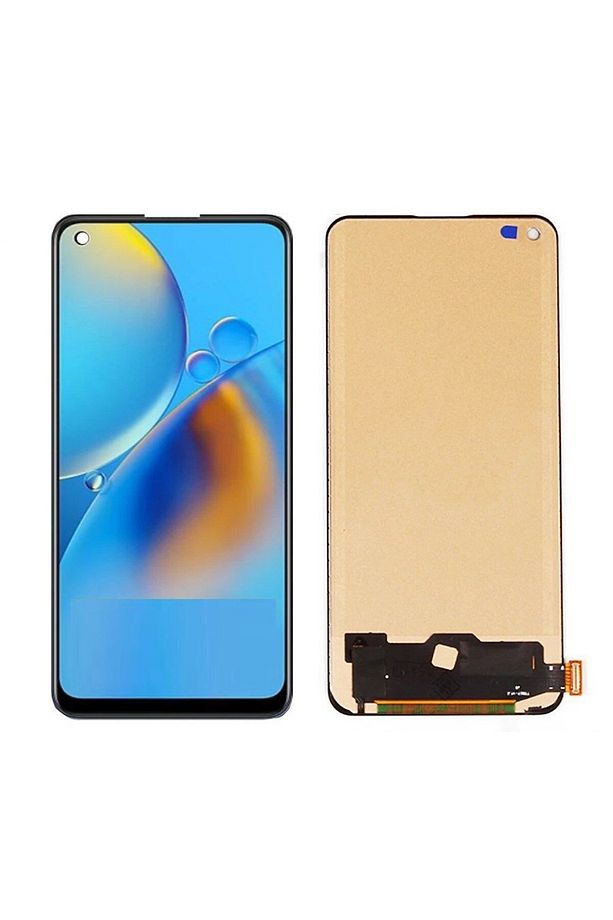 OPPO RENO 5 LITE UYUMLU LCD DOKUNMATİK EKRAN ÇITASIZ SİYAH (TFT)(TAMİR SETİ HEDİYELİ) - 1