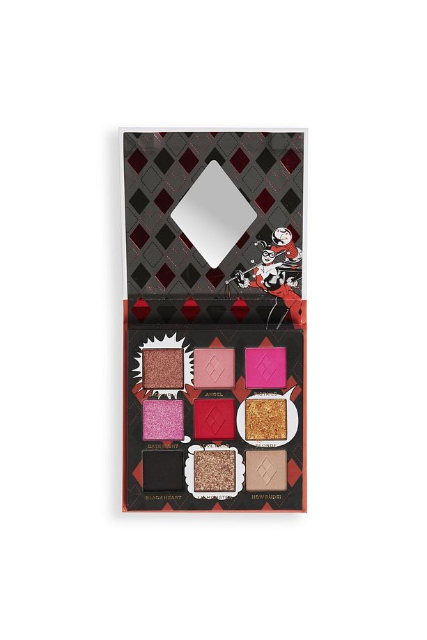 DC x Harley Quinn Rebel Heart Eyeshadow Palette - Far Paleti - 3