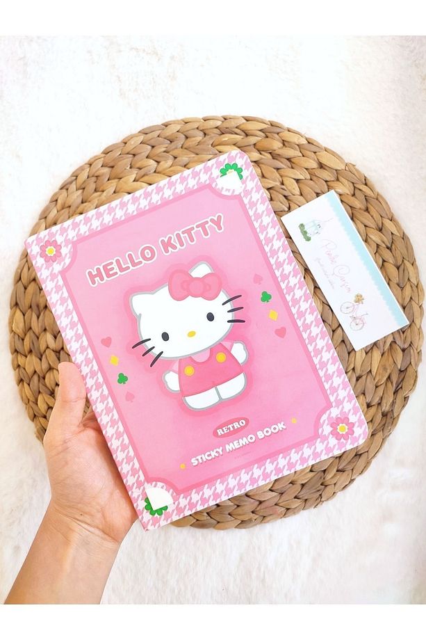 Sevimli Yapışkanlı Postitli Defter ( Hello Kitty ) - 3