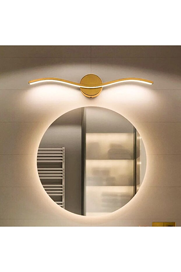 Martı Modern Tasarım Eskitme Renk Gün Işığı Ledli Banyo - Mutfak - Salon Led Duvar Aplik - 1