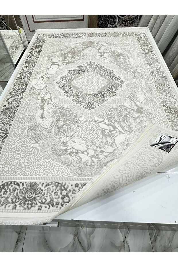 Akrilik Bej Halı Argın Halı - 6