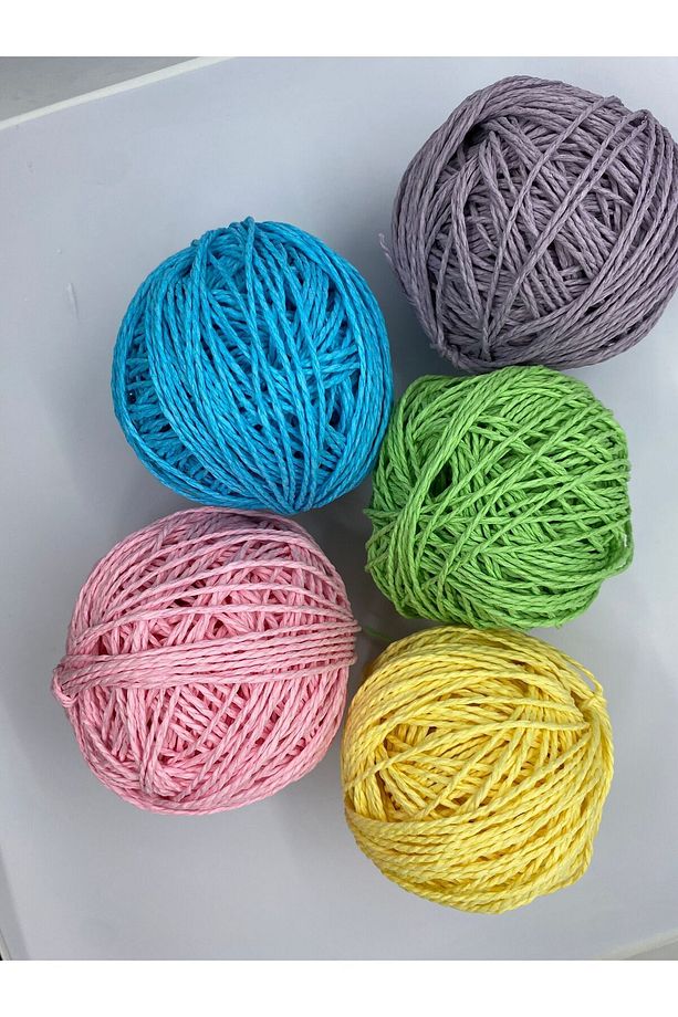 Kağıt ip 5’li set (50gr x 5 ) toplam 250 gram - 2