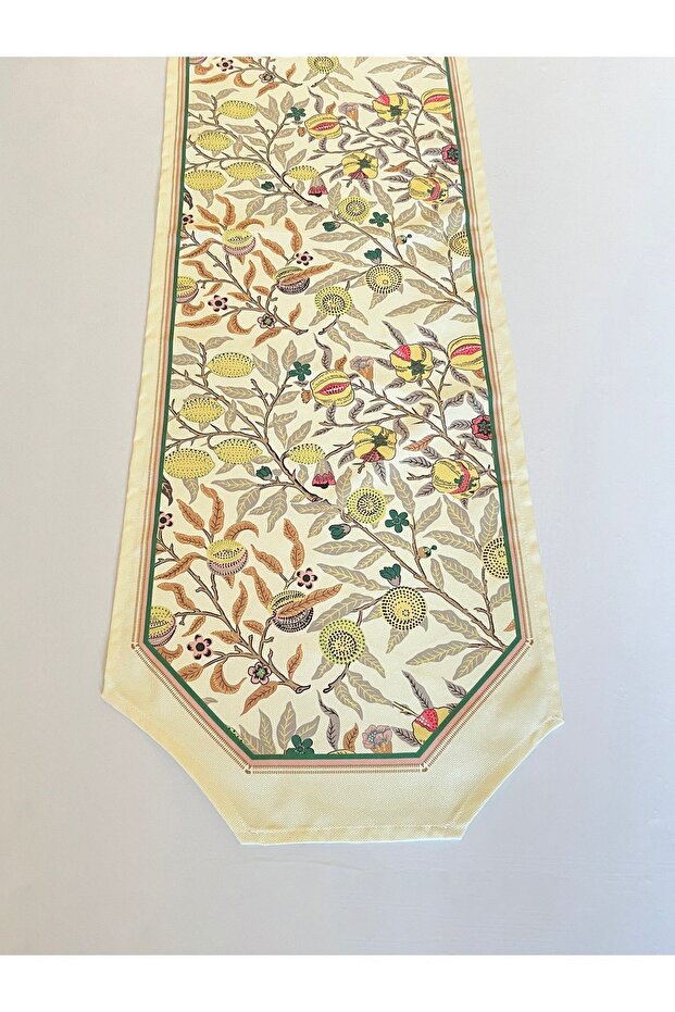 Morris Stili Limon Desenli Runner - 1