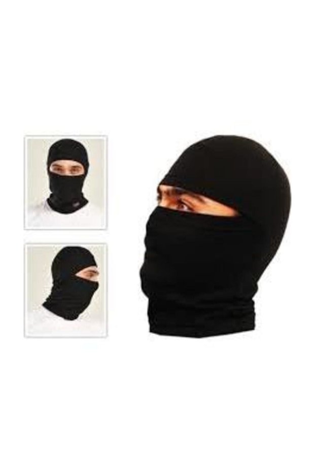 Thermal Fleece Snow Mask Hat Beanie Women Men Winter Neck Collar