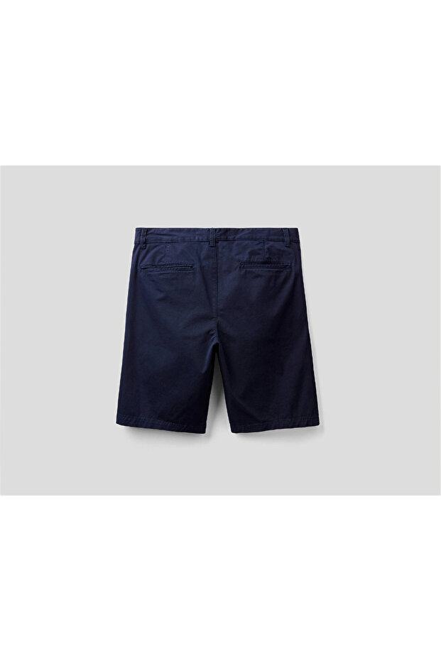 Erkek Chıno Bermuda Şort - 5