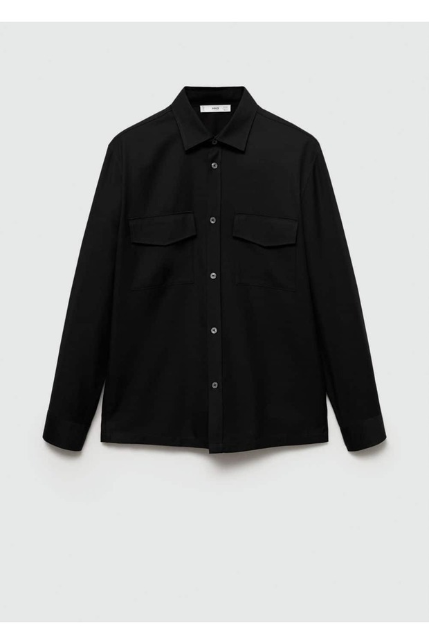 Regular kesimli cepli gömlek ceket - 3