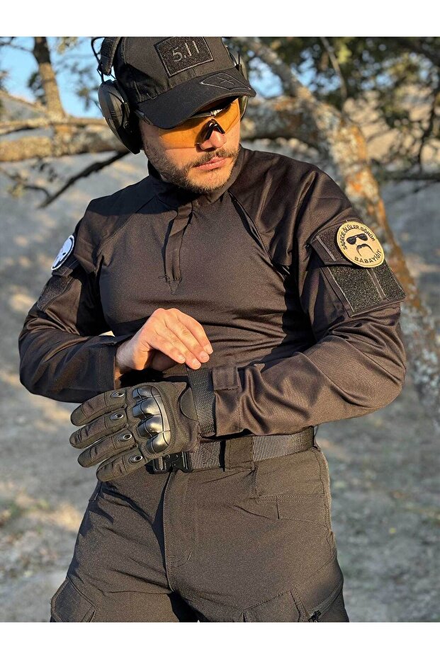 Kant Siyah Üst Combat - 4