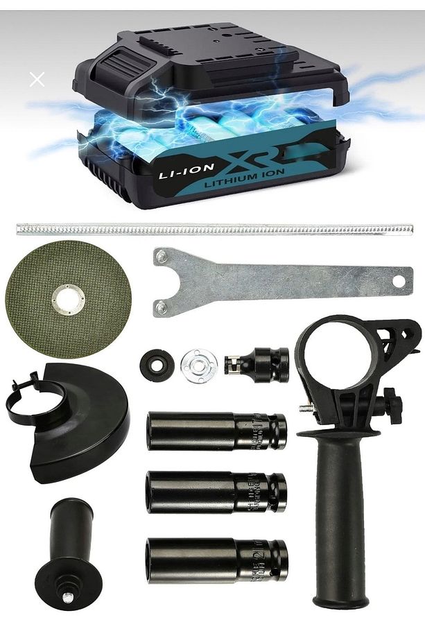 4'lü Set Şarjlı Delici Kırıcı Hilti 2-26+125mm Şarjlı Taşlama+şarjlı Somun Sökme+13mm Darbeli Matkap - 4